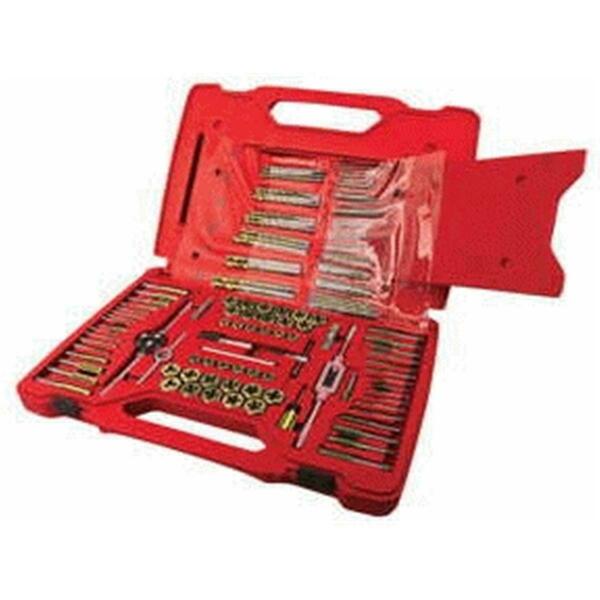 Atd Tools 117 Pc. Machine Screw- Fractional And Metric Tap And Die Drill Bit Set ATD-277